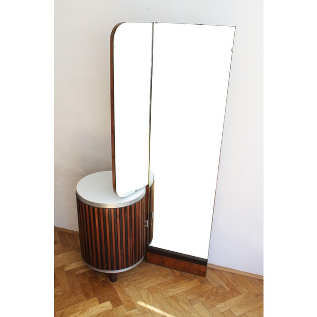 Dressing Table attributed to Jindrich Halabala for UP Brno, 1930s For Sale - Image 15 of 18