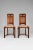 Pair of chairs in carved walnut. Folder carved with scrolls. In good condition: Chassis in perfect condition, seat fabrics...