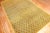 Saffron Yellow Mid 20th Century Turkish Rug - 4'3" x 7'5" For Sale - Image 18 of 18
