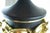 Vintage 1983 Sarreid #9018 — 8 Prancing Horses — Brass & Leather Table Lamp, Black & Gold For Sale - Image 9 of 16
