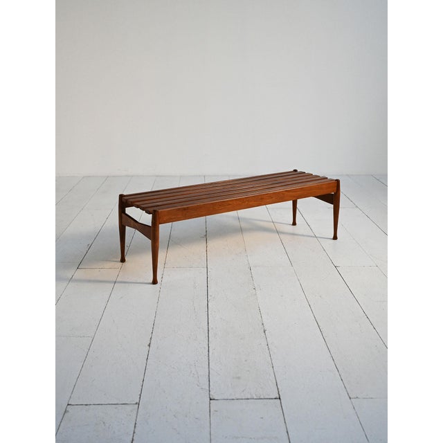 Bench by Gio Ponti for Fratelli Reguitti, 1950s For Sale - Image 3 of 8
