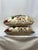 Floral 22” Feather/Down Pillows - A Pair For Sale - Image 4 of 4