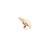 Mid-Century Modern Gold, Diamond, & Baroque Pearl Figural Dove Brooch or Bar Pin For Sale - Image 9 of 11