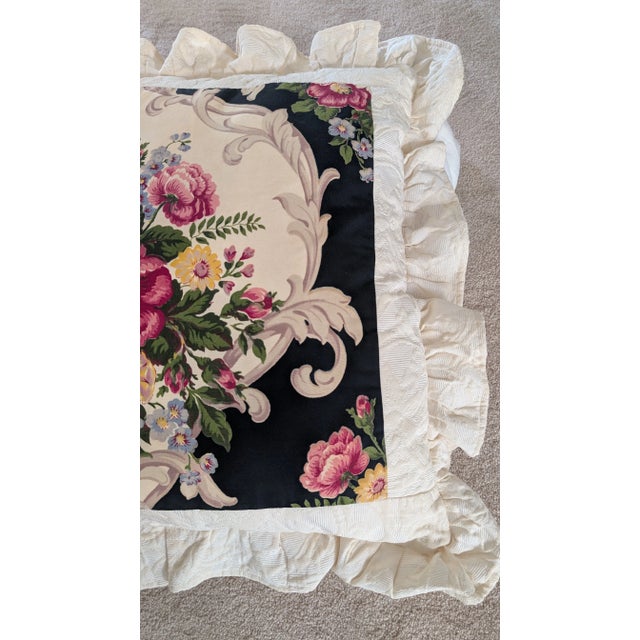 Textile Vintage Handmade Pillow Sham For Sale - Image 7 of 12