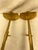 Mid Century, Solid, Brass, Modernist Candleholders, in the Style of Tommi Parzinger For Sale - Image 10 of 12