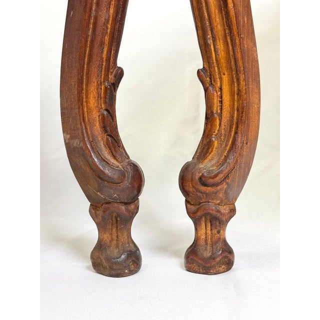 Pair of Wooden Footstools or Ottomans For Sale - Image 11 of 12