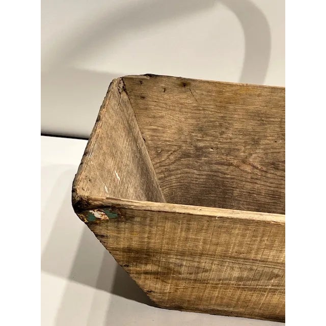 Kenneth Ludwig Chicago Wooden English Gathering Basket With Wooden Handle - #363 For Sale - Image 4 of 9