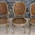 Set of Eight 19th C. French Louis XVI Oval Back Cane Chairs in Original Paint For Sale - Image 14 of 18