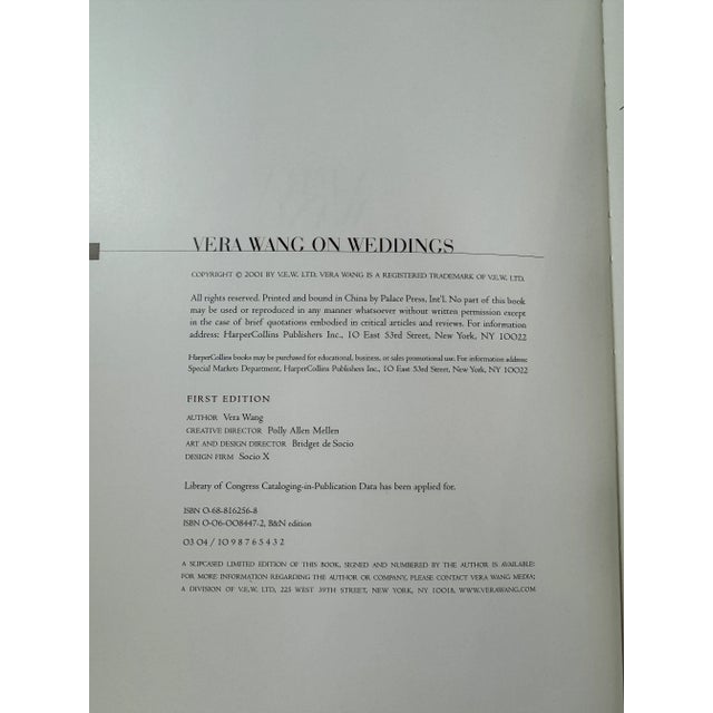 洋書 Vera Wang - VERA WANG on WEDDINGS Vera Wang on Weddings by Vera Wang (2001, Hardcover) for