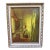 1960s Vintage Framed Reproduction on Board of Johannesburg Vermeer’s Painting of “A Girl Reading a Letter by an Open Window”. For Sale