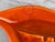Mid-Century Atomic California Pottery Orange Drip Glaze Ashtray For Sale - Image 9 of 10