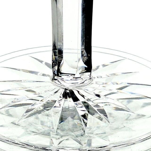 Late 20th Century Waterford Crystal Maeve Tall Cocktail Martini Glass For Sale - Image 11 of 12