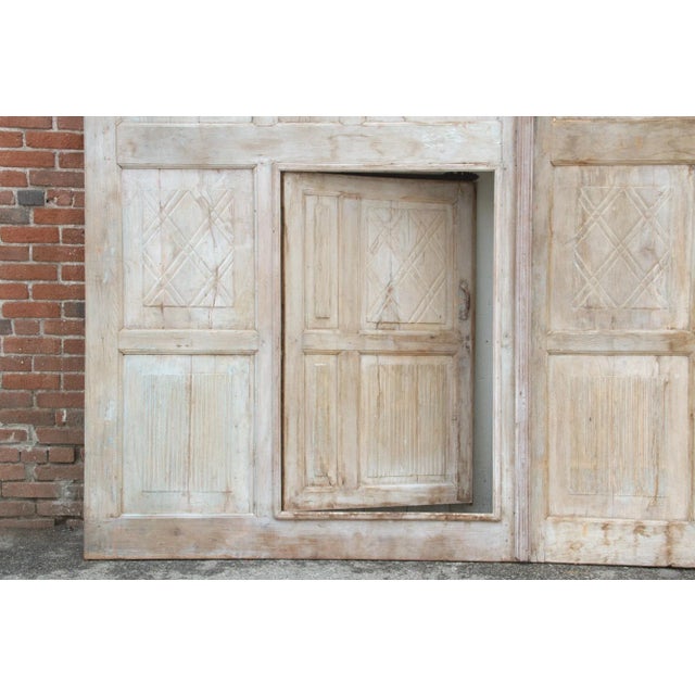 Pair of Antique Indo-French Monumental Doors For Sale - Image 9 of 12