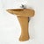 Mustard Standing Sink attributed to Luigi Colani for Villeroy & Boch, 1960s For Sale - Image 9 of 9