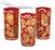 Excellent mid-century set of three Culver highball glasses, adorned in 22k gold. Great condition with no fading, chips or...
