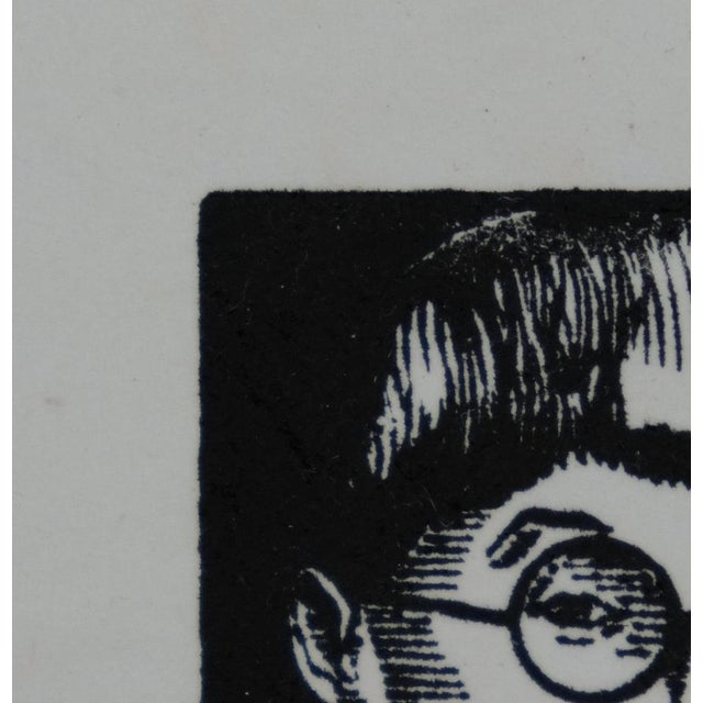 Leonard Tsuguraru Foujita, Autoportrait, Etching For Sale - Image 6 of 8