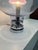 1970s Hand Blown Glass and Chrome Table Lamp by Toni Zuccheri, 1970s For Sale - Image 5 of 9