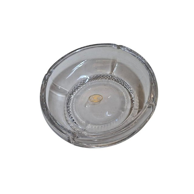 Bohemian Crystal Ashtray, 1990s For Sale - Image 4 of 8