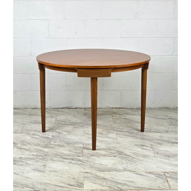 Frem Rojle Mid 20th Century Roundette Teak Dining Set by Hans Olsen for Frem Rojle For Sale - Image 4 of 14