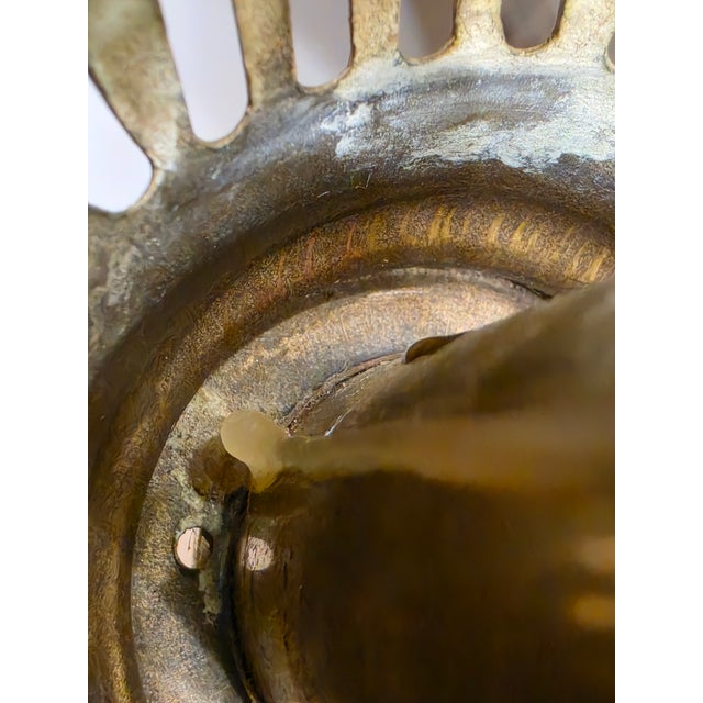 Antique Victorian Student Lamp, Signed c.a. Kleemann & c.f.a. Hinrichs For Sale - Image 12 of 12