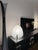 Large Vintage Table Lamp in Murano Opaline Glass and Metal in the style of Leucos and VeArt, Italy, 1970s For Sale - Image 12 of 15
