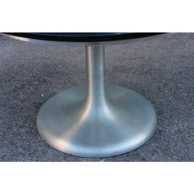 Metal Italian Table attributed to Giulio Moscatelli for Formanova, 1970s For Sale - Image 7 of 16