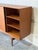 Brown Teak Sideboard Credenza With Sliding Doors and Drawers Danish Mid-Century Modern 1960s For Sale - Image 8 of 12