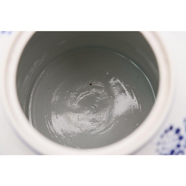 Ceramic 1900s Antique Chinese Large Teapot, Porcelain For Sale - Image 7 of 12