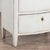 19th Century Gray Danish Bow Front Small Chest of Three Drawers or Nightstand For Sale - Image 11 of 13