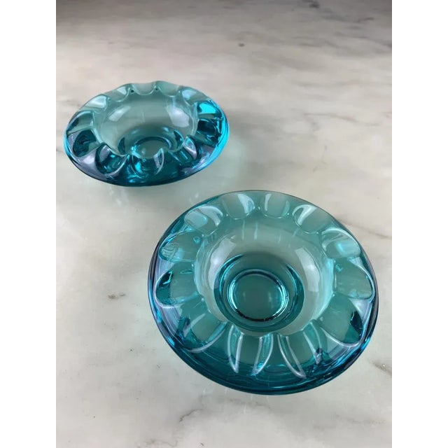 Italian Ashtrays in Murano Glass, 1970, Set of 2 For Sale - Image 6 of 6