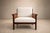 Mid-Century Modern Brazilian Modern Armchair in Rosewood, Leather & Linen, Fatima, 1960s For Sale - Image 3 of 18