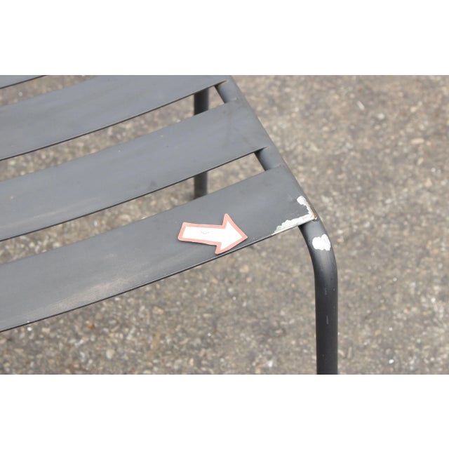 Early 21st Century Metro' Cast Iron Outdoor Dining Set - 5 Pieces For Sale - Image 11 of 13