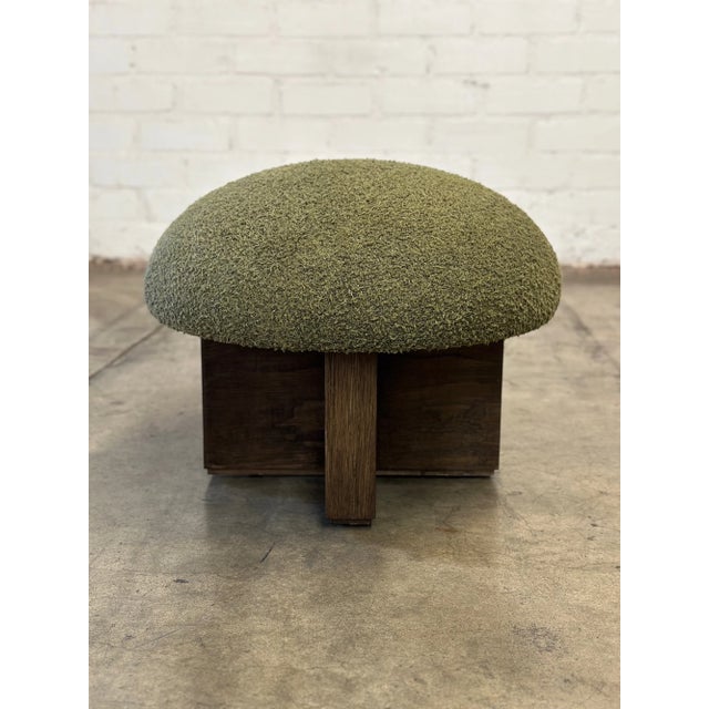 X-Base Mushroom Ottoman - 1 of 1 For Sale In Los Angeles - Image 6 of 7