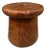 Andrianna Shamaris Century Old Teak Wood Side Table or Stool For Sale