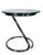 Milo Baughman Mid Century Space Age Chrome Base Glass Top Table C. 1960/70's For Sale - Image 4 of 14