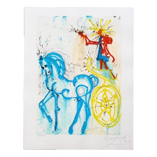 Salvador Dali, The Triumphal Horse, 1970, Lithograph For Sale
