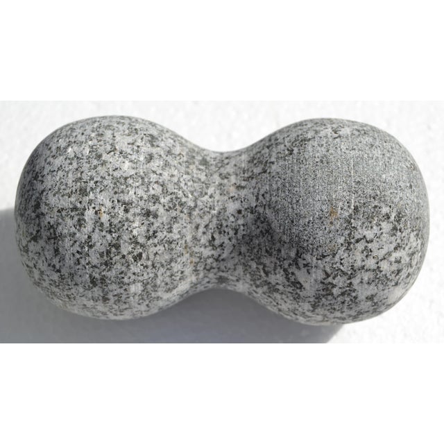 2000 - 2009 Vintage Ancient Art Granite Molcajete Spice Grinder 8-Inch Usa Imusa For Sale - Image 5 of 14