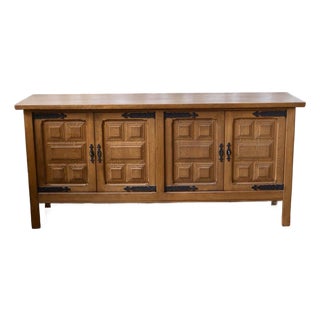 1970s Henning Kjærnulf Danish Oak Sideboard, Attributed For Sale