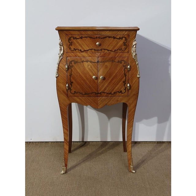 Brown Small Side Tables in Louis XV Style, 1890s, Set of 2 For Sale - Image 8 of 18