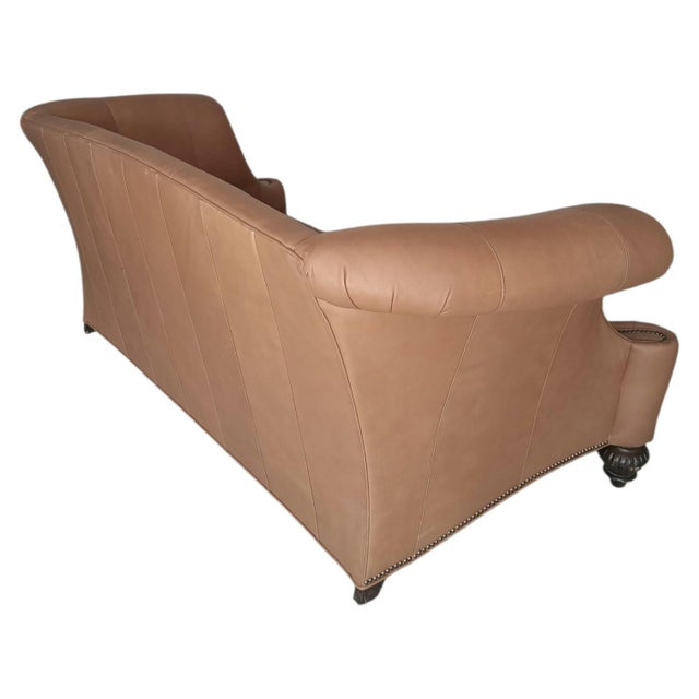 The Epitome of Timeless Luxury: The Lexington Leather Sofa For Sale In Raleigh - Image 6 of 7