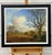 1985 Richard Woods Winter landscape with Seagulls on ploughed fields in the English Countryside For Sale - Image 9 of 15