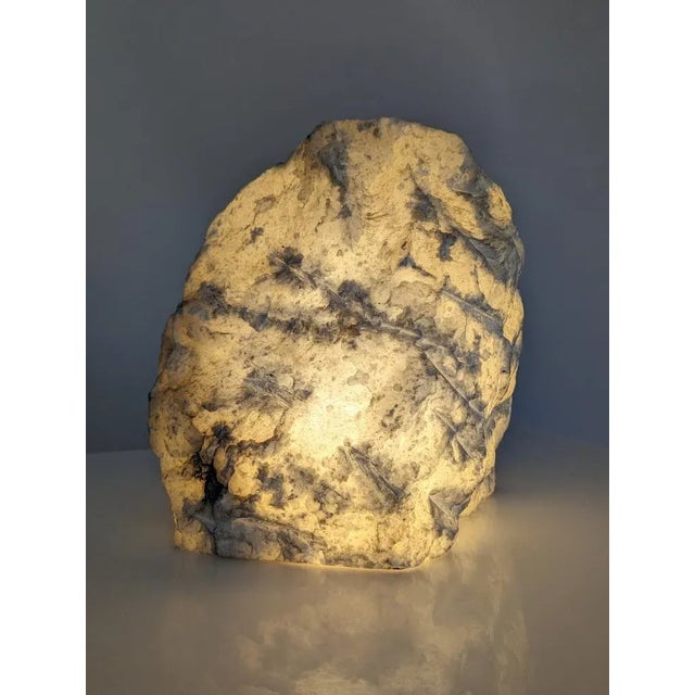 Vintage Alabastro Rock Lamp For Sale - Image 6 of 8