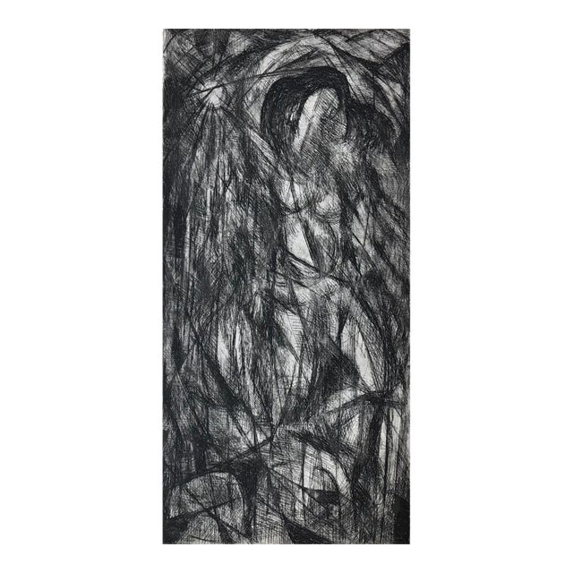 1950s Eugene Jemison Abstract Etching For Sale
