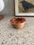 Wood Bowl Hand Carved One-of-a-Kind Trimmed With Antler Horn Slices For Sale - Image 9 of 11