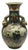 Vintage Royal Satsuma Japanese Earthenware Vase For Sale - Image 4 of 12