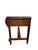Early 20th Century Figured Oak Two-Drawer Writing Table With Stretcher Base Circa 1920 For Sale In Greensboro - Image 6 of 12