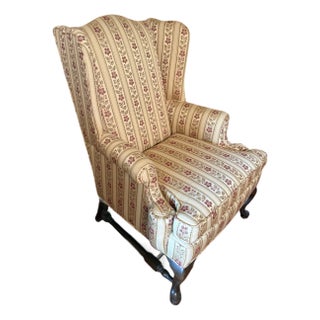 Vintage Wingback Armchair For Sale