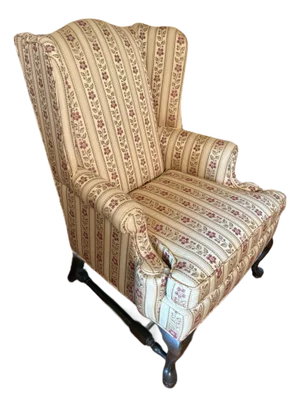 Vintage Wingback Armchair