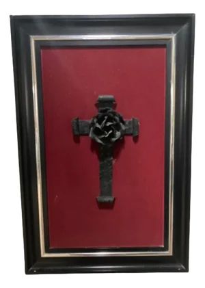 Velvet Painting with Rosicrucian, 1960-1970