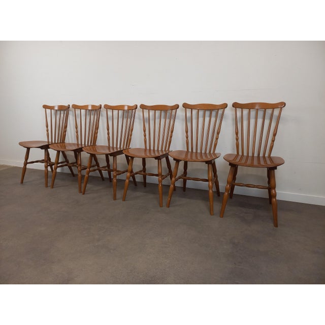Tacoma Bistro Chairs from Baumann, 1970s, Set of 6 For Sale - Image 6 of 18